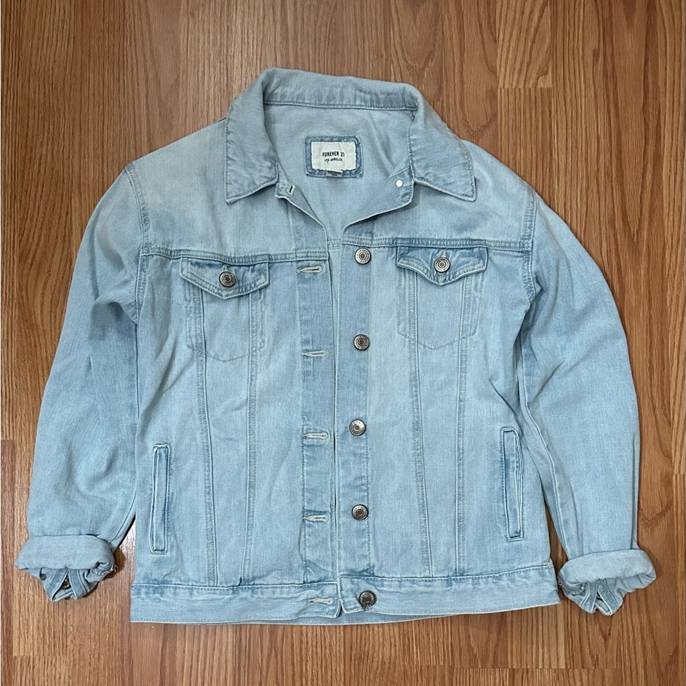 Forever 21 Light Blue Denim Jacket